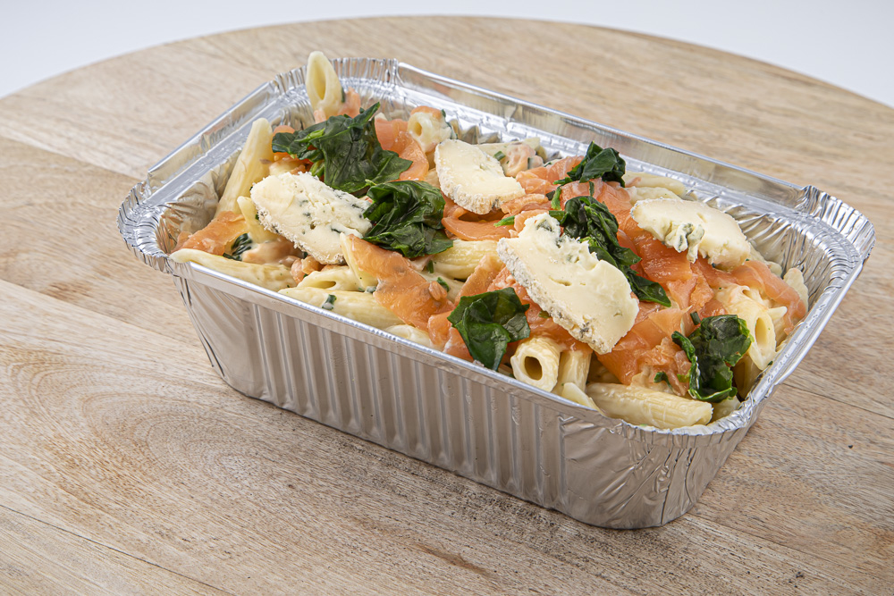 Salmone con Spinaci